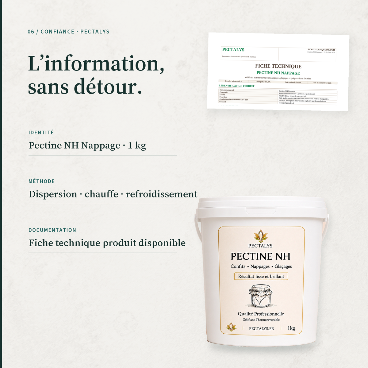 Pectine NH Nappage - 1kg