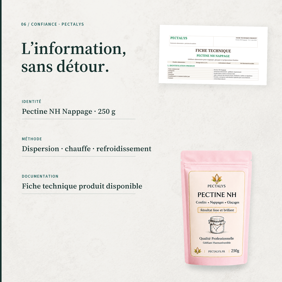 Pectine NH Nappage - 250g