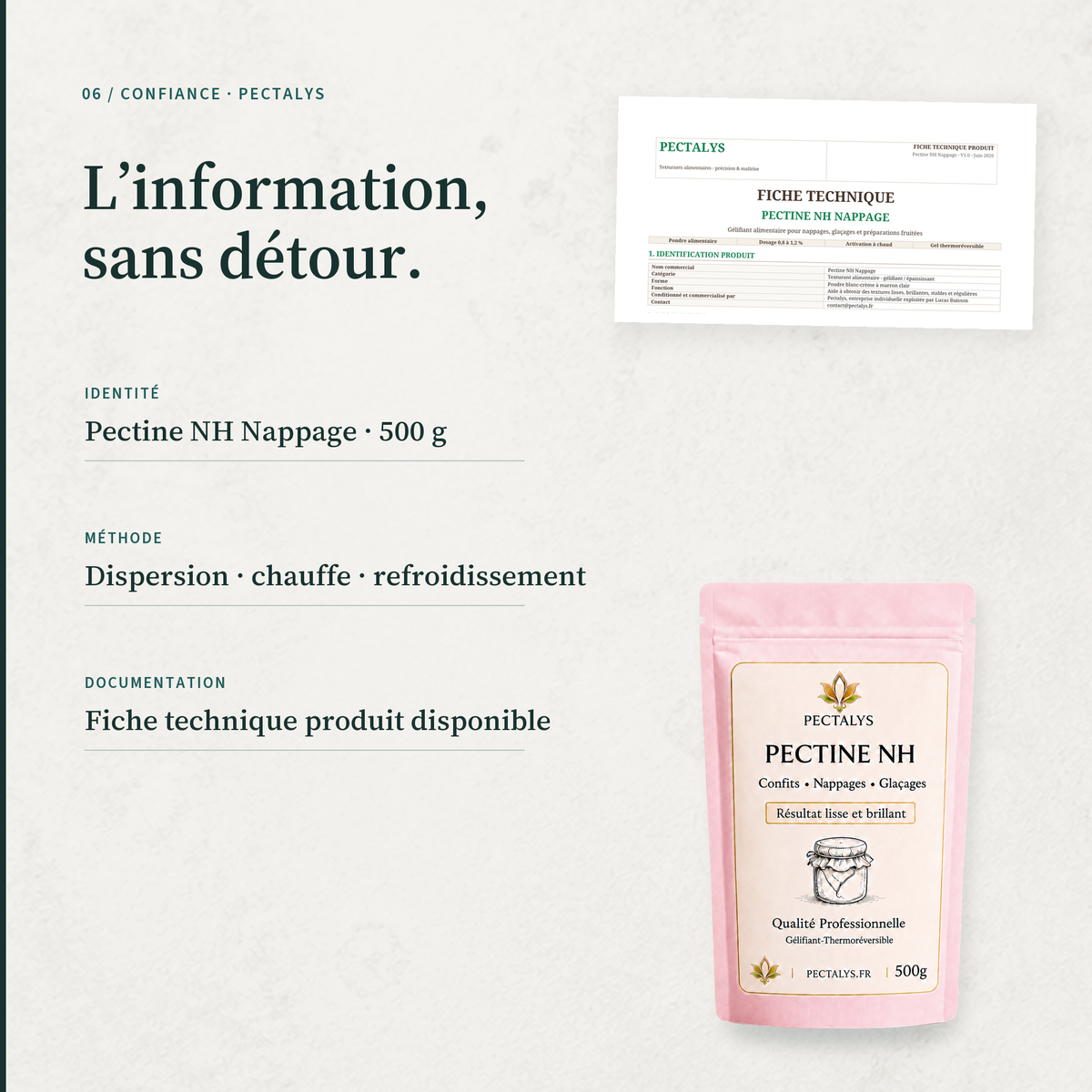 Pectine NH Nappage - 500g