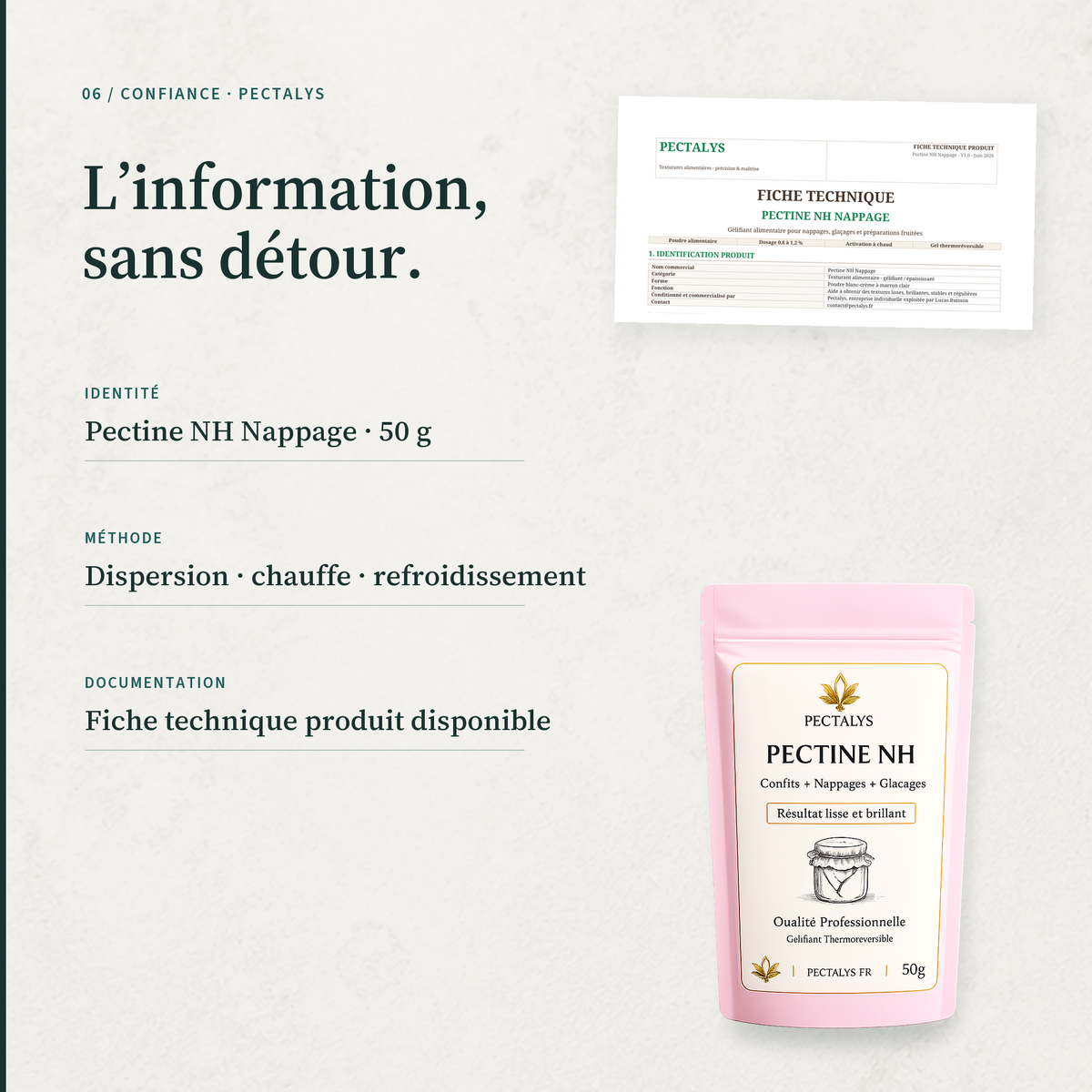 Pectine NH Nappage - 50g