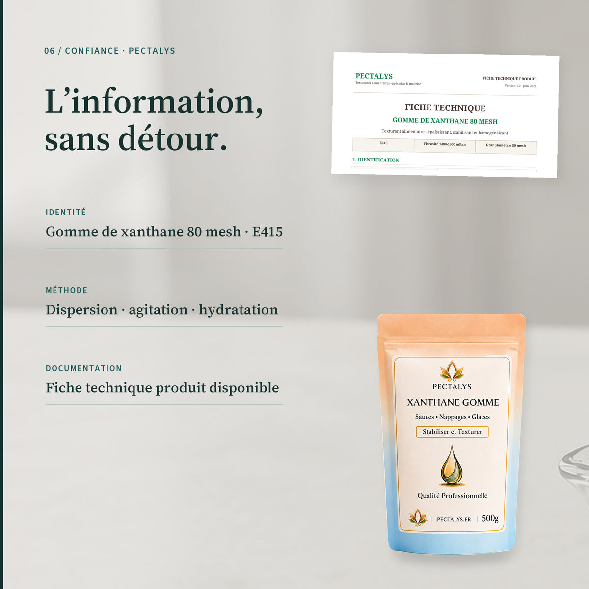 Gomme de xanthane - 500g