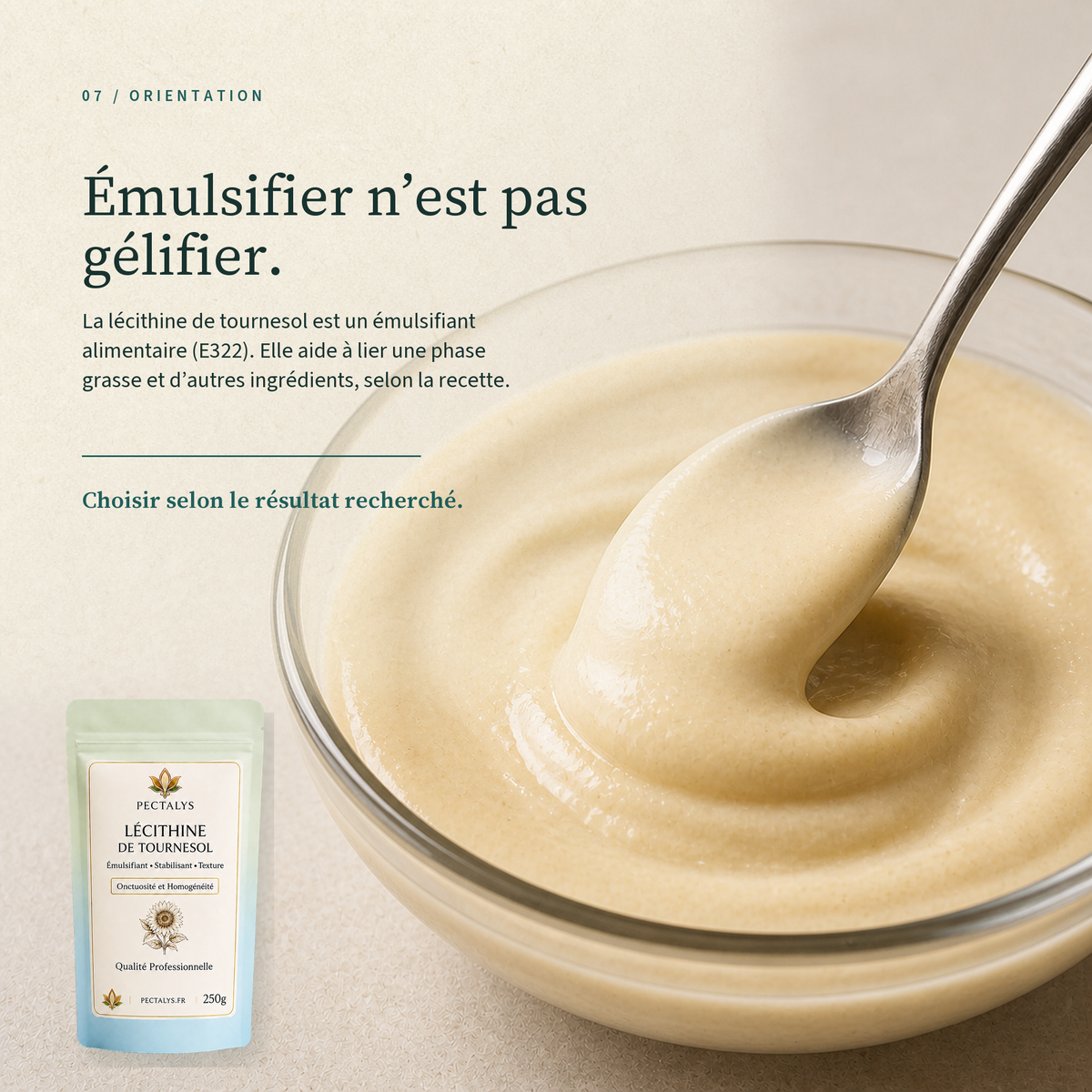 Lécithine de tournesol - 250g