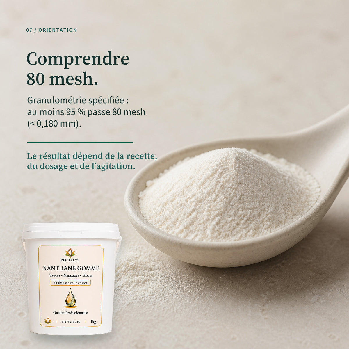 Gomme de xanthane - 1kg